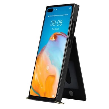 Zipper halskjede deksel Huawei P40 - Sort