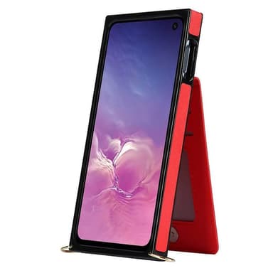 Zipper halskjede deksel Samsung Galaxy S10e - Rød