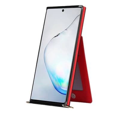 Zipper halskjede deksel Samsung Galaxy Note 10 Plus - Rød