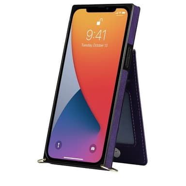 Zipper halskjede deksel Apple iPhone 13 Mini - Lilla