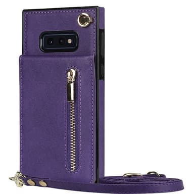 Zipper halskjede deksel Samsung Galaxy S10e - Lilla