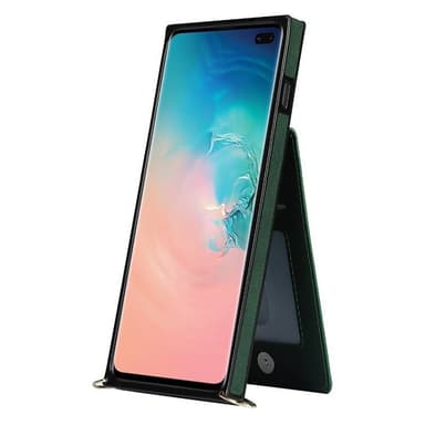 Zipper halskjede deksel Samsung Galaxy S10 Plus - Grønn