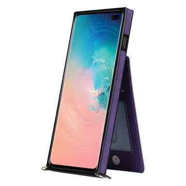 Zipper halskjede deksel Samsung Galaxy S10 Plus - Lilla
