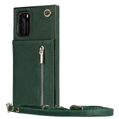 Zipper halskjede deksel Huawei P40 Pro - Grønn