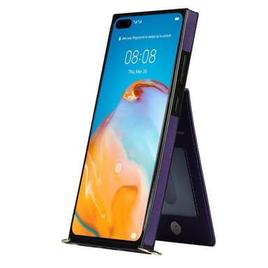 Zipper halskjede deksel Huawei P40 Pro - Lilla