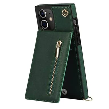 Zipper halskjede deksel Apple iPhone 11 - Grønn