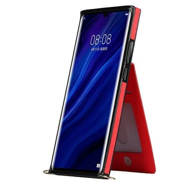Zipper halskjede deksel Huawei P30 Pro - Rød