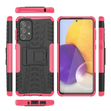 Støtsikker deksel med stativ Samsung Galaxy A73 5G - Rosa
