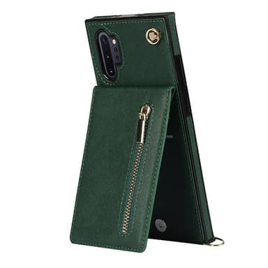 Zipper halskjede deksel Samsung Galaxy Note 10 Plus - Grønn