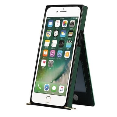 Zipper halskjede deksel Apple iPhone 7 Plus - Grønn