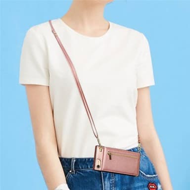 Zipper halskjede deksel Apple iPhone 7 - Rose