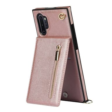 Zipper halskjede deksel Samsung Galaxy Note 10 Plus - Rose