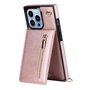 Zipper halskjede deksel Apple iPhone 13 Pro - Rose