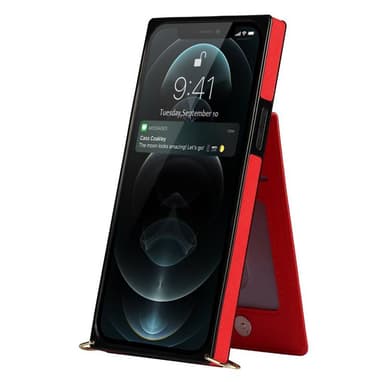 Zipper halskjede deksel Apple iPhone XR - Rød