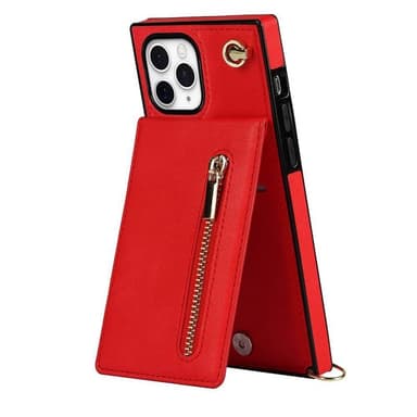 Zipper halskjede deksel Apple iPhone 11 Pro Max - Rød