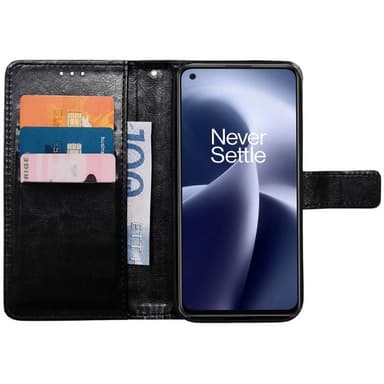 Mobil lommebok 3-kort OnePlus Nord 2T 5G - Sort