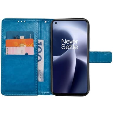 Mobil lommebok 3-kort OnePlus Nord 2T 5G - Lyseblå