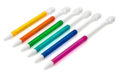 Nintendo 3DS XL Rainbow 6 stk. Stylus-penner