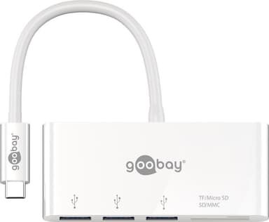Goobay USB-C™ multiport adapter CardReader