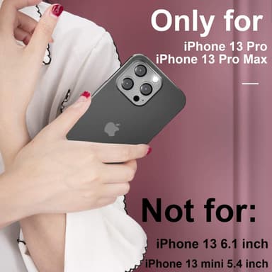 Fulldekkende linsedeksel for iPhone 13 Pro / 13 Pro Max Black