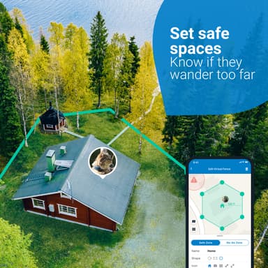 Tractive GPS tracker katt CAT LTE kattesporer (blå)