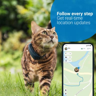 Tractive GPS tracker katt CAT LTE kattesporer (blå)