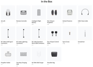 DJI Mini 2 drone med Fly More sett