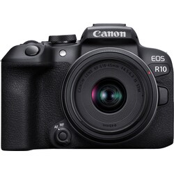 Canon EOS R10 DSLR digitalt speilreflekskamera + RF-S 18-45mm IS STM objektiv