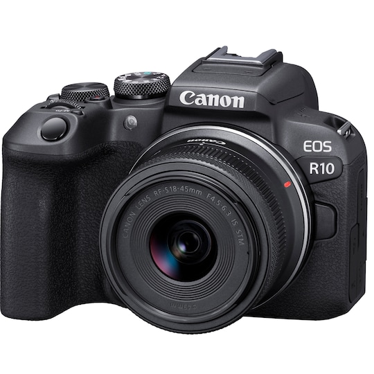 Canon EOS R10 DSLR speilløst kamera + RF-S 18-45mm IS STM objektiv