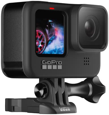 GoPro Hero 9 Black actionkamera med tilbehørssett