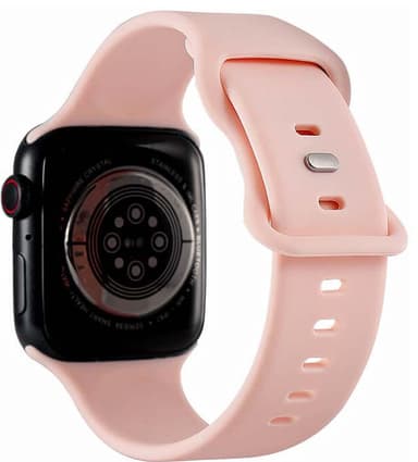 Gear silikonreim til Apple Watch 38-41mm (rose)