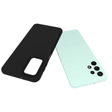 Silikondeksel Samsung Galaxy A23 5G - Svart
