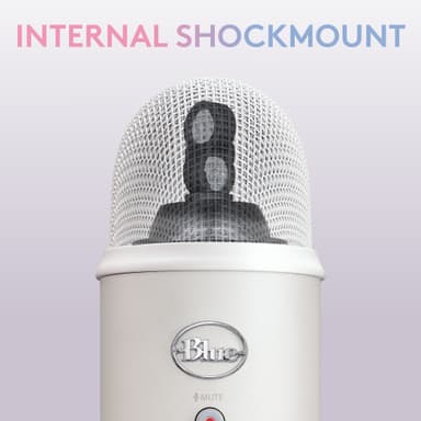 Blue Microphones Yeti USB mikrofon (White Mist)