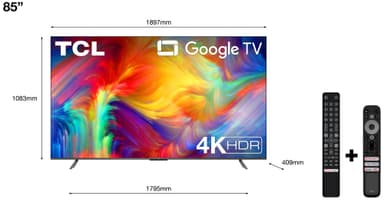 TCL 85'' P735 4K LED TV (2022)