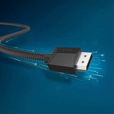 Kabel DisplayPort 1.2 Ultra-HD 4K 1.5m Svart