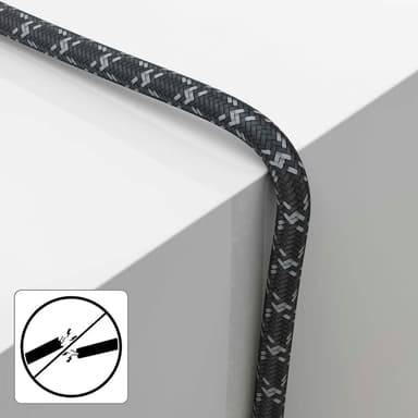 Hama 120dB antennekabel (sort/grå, 3m)