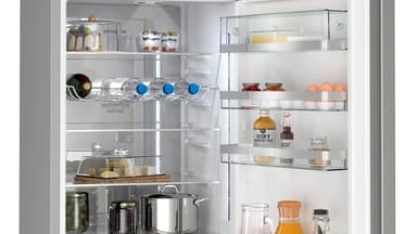 Siemens Kjøleskap/fryser kombinasjon KG39NAIBT (inox-easyclean)