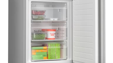 Bosch Kjøleskap/fryser kombinasjon KGN392LDF (Inox-look)