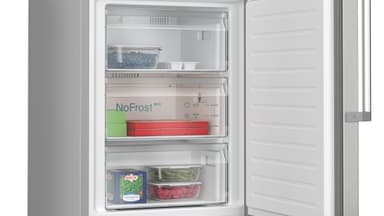 Siemens Kjøleskap/fryser kombinasjon KG39NAIBT (inox-easyclean)