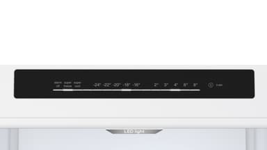 Bosch Kjøleskap/fryser kombinasjon KGN392LDF (Inox-look)