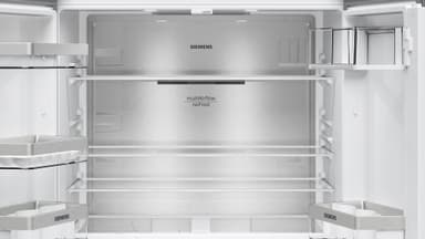 Siemens Kjøleskap/fryser kombinasjon KF96NAXEA (black inox-antifingerprint)