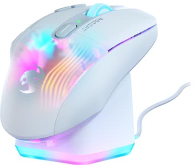 Roccat Kone XP Air trådløs gamingmus (hvit)