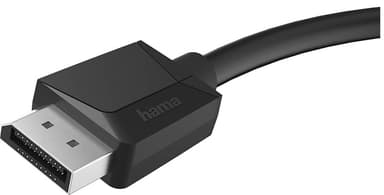 Kabel DisplayPort 1.2 Ultra-HD 4K 1.5m Svart