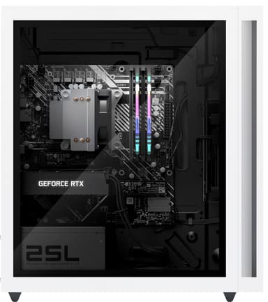 HP Omen 25L i5-12/16/512/3050 stasjonær gaming-PC