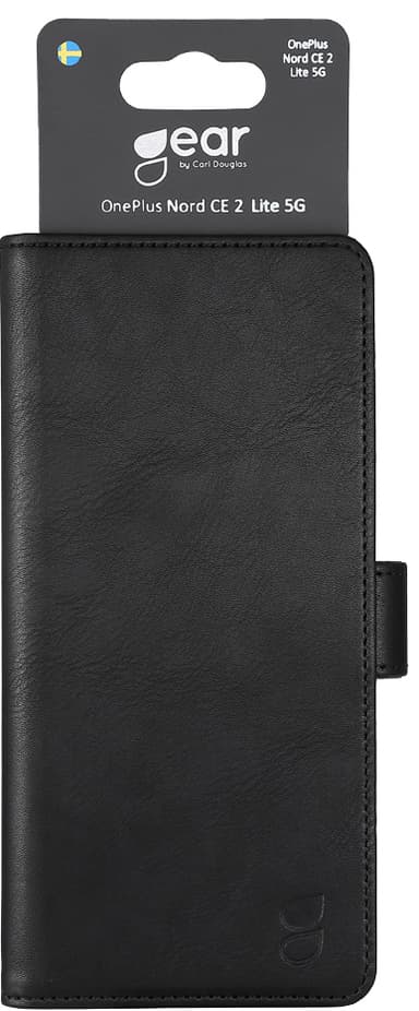 Gear Wallet telefondeksel til OnePlus Nord CE 2 Lite 5G (sort)