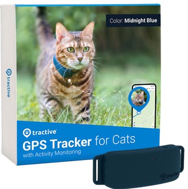 Tractive GPS tracker katt CAT LTE kattesporer (blå)