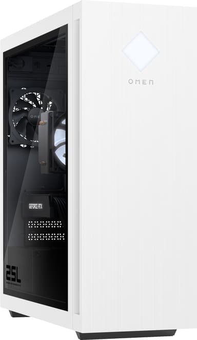 HP Omen 25L i5-12/16/512/3050 stasjonær gaming-PC