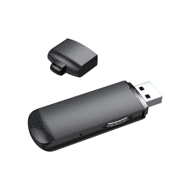 Digital röstinspelare med USB svart