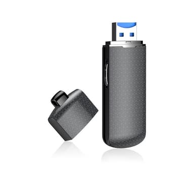 Digital röstinspelare med USB svart