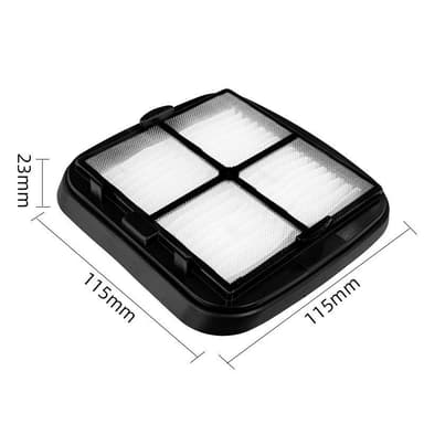 HEPA-filter for Bissell 97D5 / 2037416 / 35V4A / 35V4 / 35V4C / 35V4M / 47R5B Black